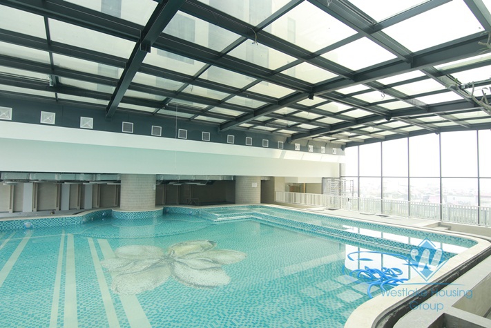 Modern two bedrooms apartment for rent in Sun Grand City Ancora, Luong Yen, Ha Noi